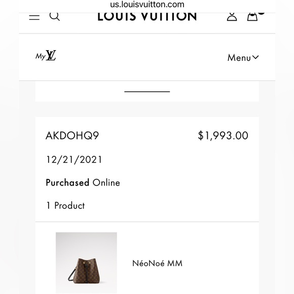 Louis Vuitton Neo Noe MM - Picture 8 of 8